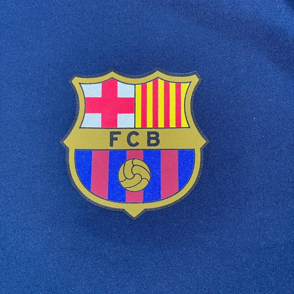 FC Barcelona Men M Navy Blue Soccer Jersey Number 10 Official Merchandise